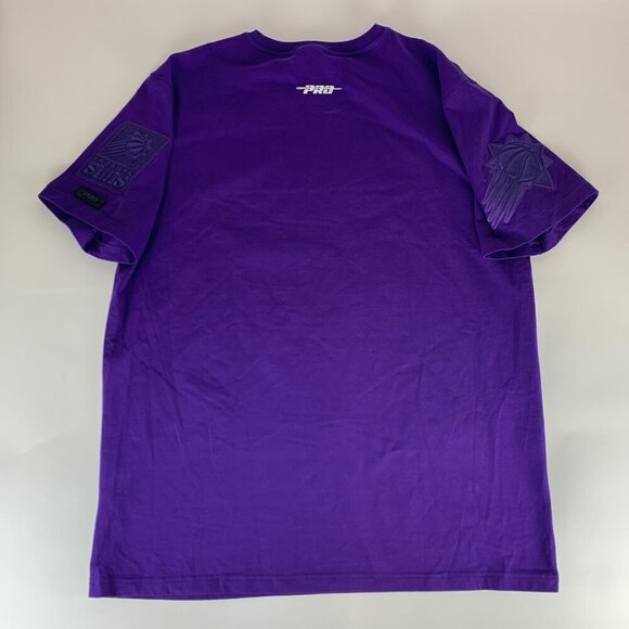 Phoenix Suns NBA Purple Pro Standard Patched Crewneck Shirt Mens Large - Picture 7 of 8